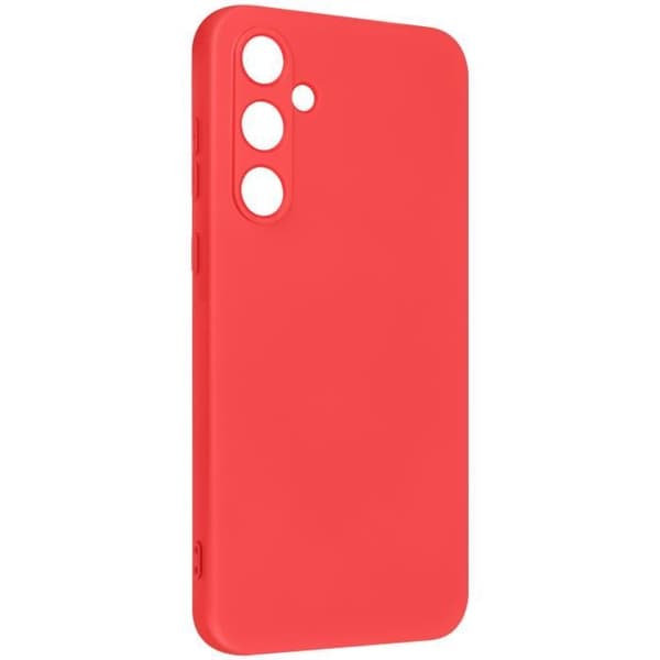 Fodral till Samsung Galaxy S24 - AVIZAR - Halvstyv Matt Anti-fingeravtryck - Röd