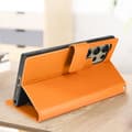Miniatyrbild 3 av 4: Frog Fodral för Samsung S24 Ultra Wallet Support Handledsrem Orange