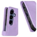 Miniatyrbild 3 av 4: Fodral för Samsung Galaxy A15 5G Flower Wallet med handledsrem Lavendel