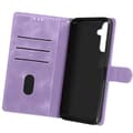 Miniatyrbild 2 av 4: Fodral för Samsung Galaxy A15 5G Flower Wallet med handledsrem Lavendel