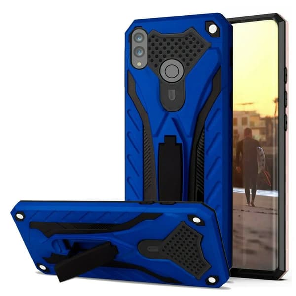 Case Shockproof Phone Cover Samsung Galaxy A02S Blue