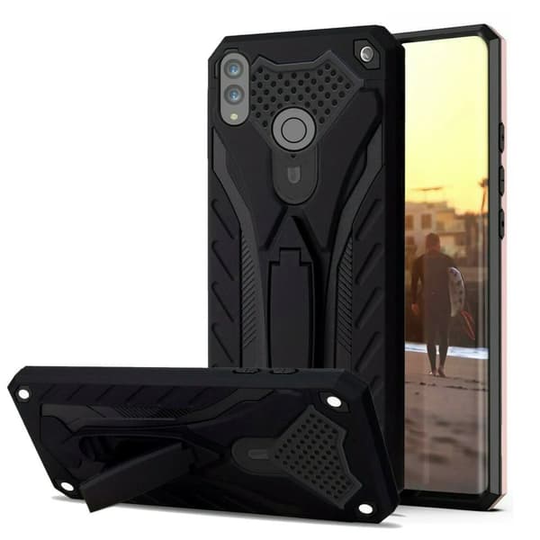 Case Shockproof Phone Cover Samsung Galaxy A02S Black