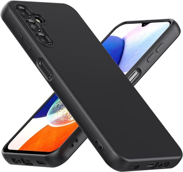 Shockproof Silicone Phone Case Cover Samsung Galaxy A32 Black