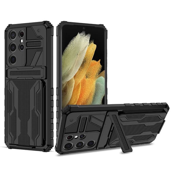 Case Ring Shockproof Magnetic Phone Cover Samsung Galaxy A22 5G Black