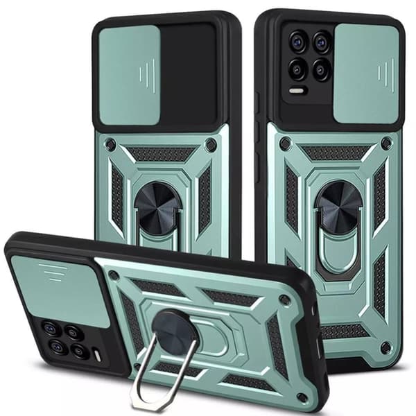 Case Shockproof ARMOUR Stand Phone Cover Samsung Galaxy S23 Ultra 5G Green