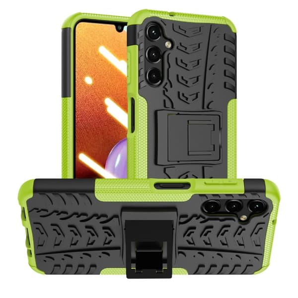 Case Shockproof ARMOUR Stand Phone Cover Samsung Galaxy A25 5G Green