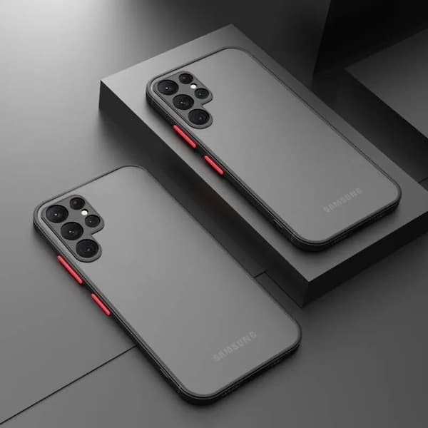 ShockProof Matte Hard Case Case Phone Cover Samsung Galaxy A33 5G Black