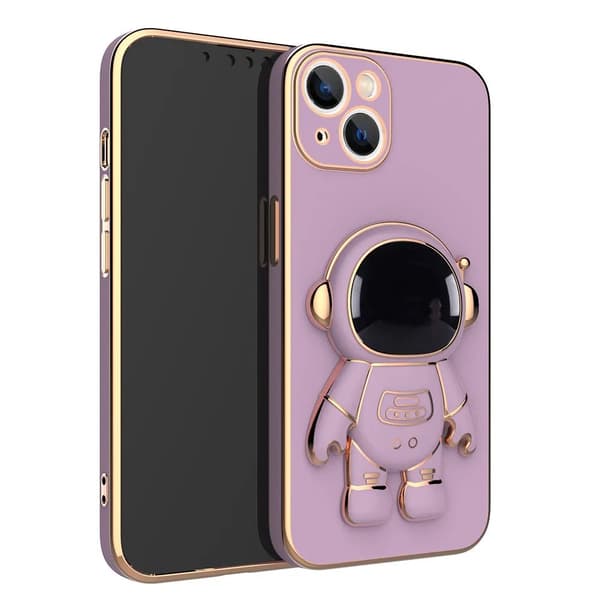 Astronaut Stand Phone Case Cover Samsung Galaxy Note 9 Purple