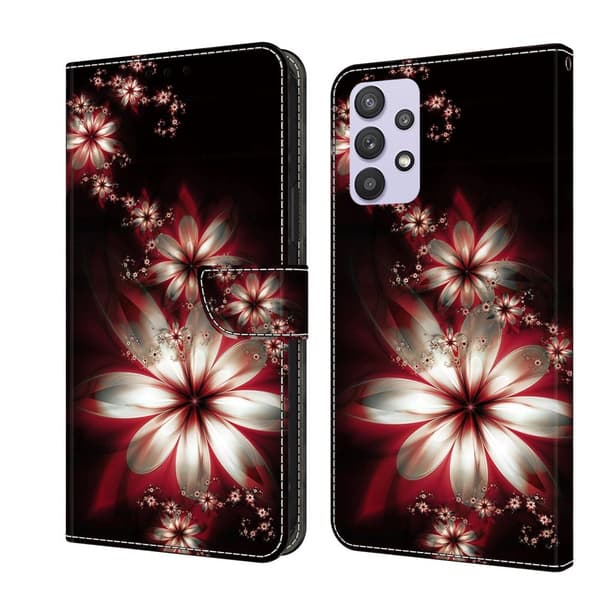 Case Patterned Flip Wallet Stand Phone Cover Samsung Galaxy A14 4G / 5G Dream Flower