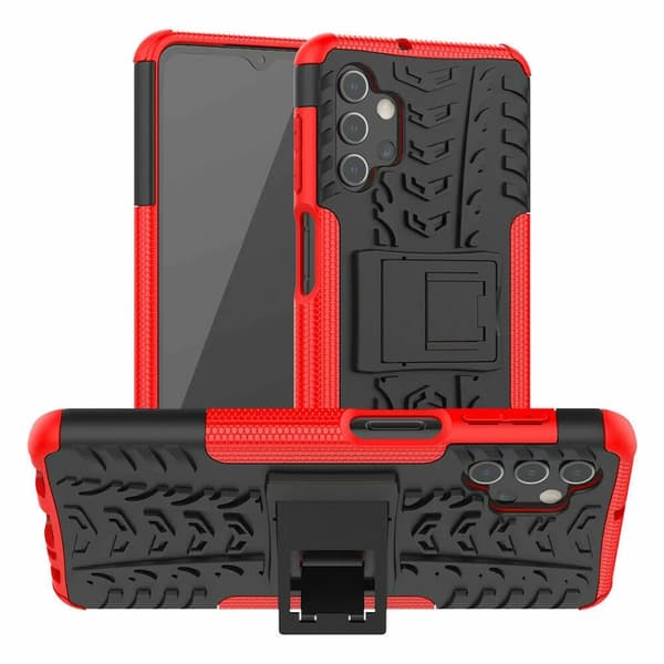 Case Shockproof Phone Cover Samsung Galaxy A12 Red