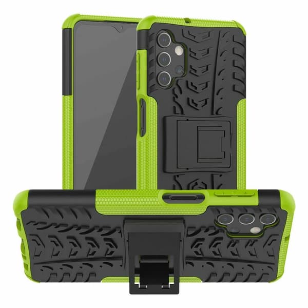 Case Shockproof Phone Cover Samsung Galaxy A12 Green