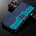 Miniatyrbilde 1 av 2: Leather Flip Case Wallet Stand Phone Cover Samsung Galaxy A14 5G Blue & Green