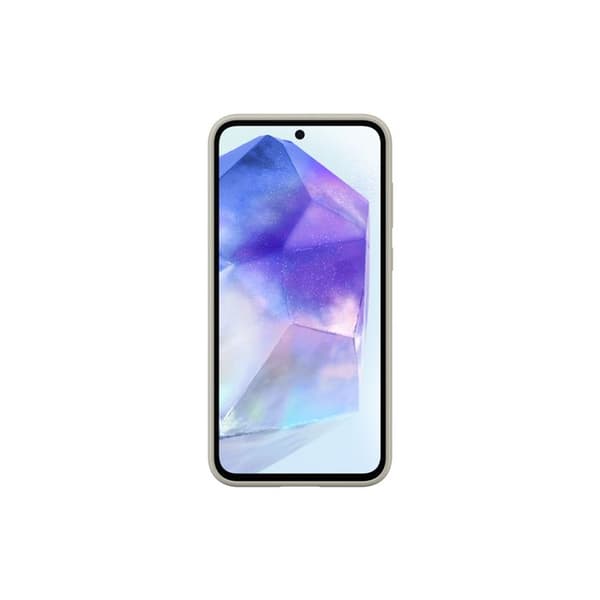 Silikonfodral med snodd till Samsung Galaxy A55 5G Grå