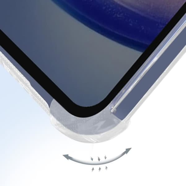 Fodral till Samsung Galaxy A25 Silikon Flexibla hörn Bumper Original Samsung Transparent