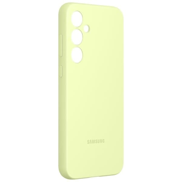 Officiellt fodral för Samsung Galaxy A55 Slim Silikon Soft Touch Samsung Lime Green