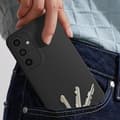 Miniatyrbild 3 av 4: Fodral till Samsung Galaxy A34 5G - AVIZAR - Soft Touch Matte Silikon - Svart