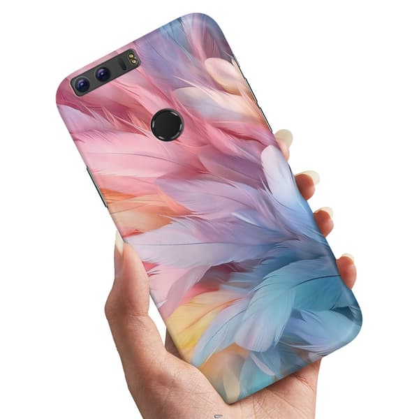 Huawei Honor 8 - Skal/Mobilskal Feathers