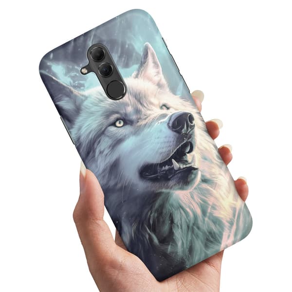 Huawei Mate 20 Lite - Deksel/Mobildeksel Wolf