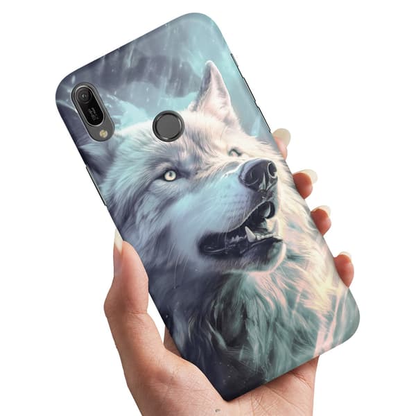 Huawei P20 Lite - Deksel/Mobildeksel Wolf