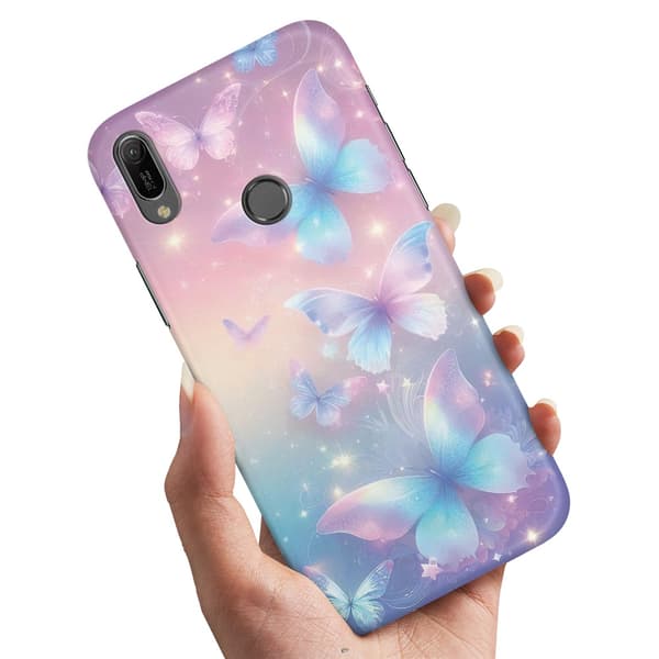 Huawei Y6 (2019) - Cover/Mobilcover Butterflies
