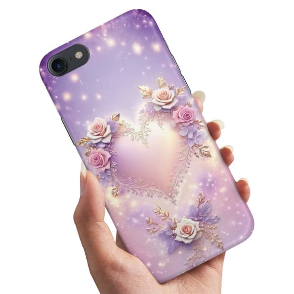 iPhone 7/8/SE - Cover/Mobilcover Heart