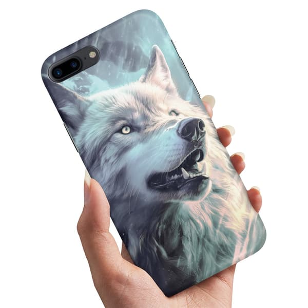 iPhone 7/8 Plus - Deksel/Mobildeksel Wolf