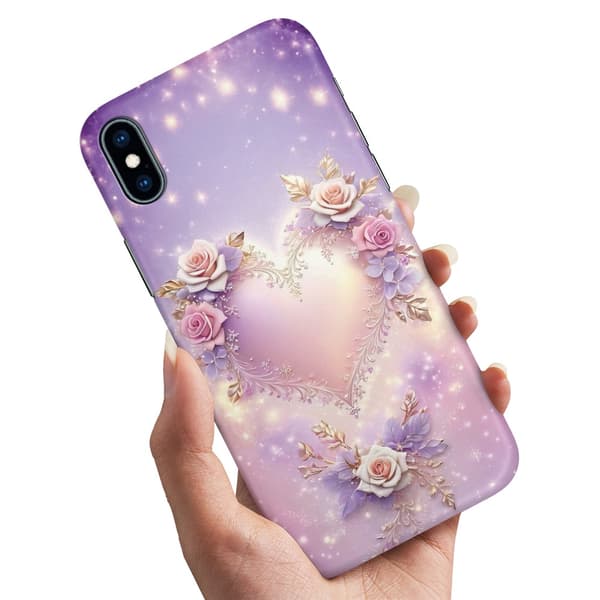 iPhone X/XS - Deksel/Mobildeksel Heart