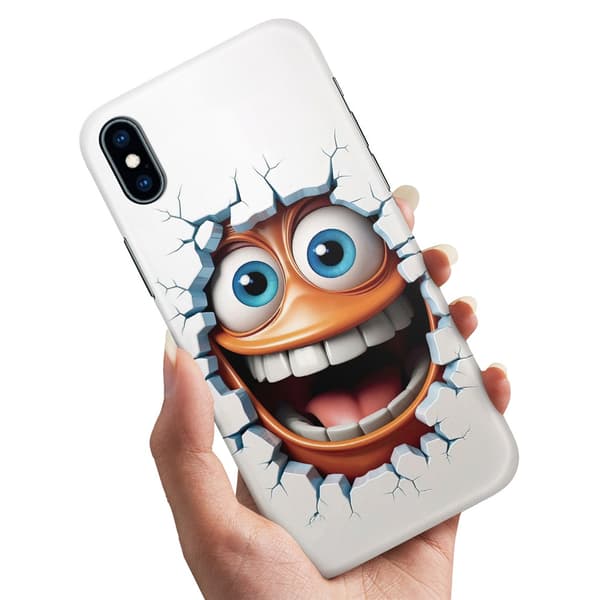 iPhone XS Max - Deksel/Mobildeksel Emoji