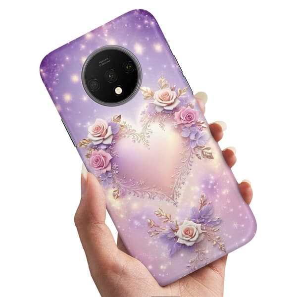 OnePlus 7T - Cover/Mobilcover Heart