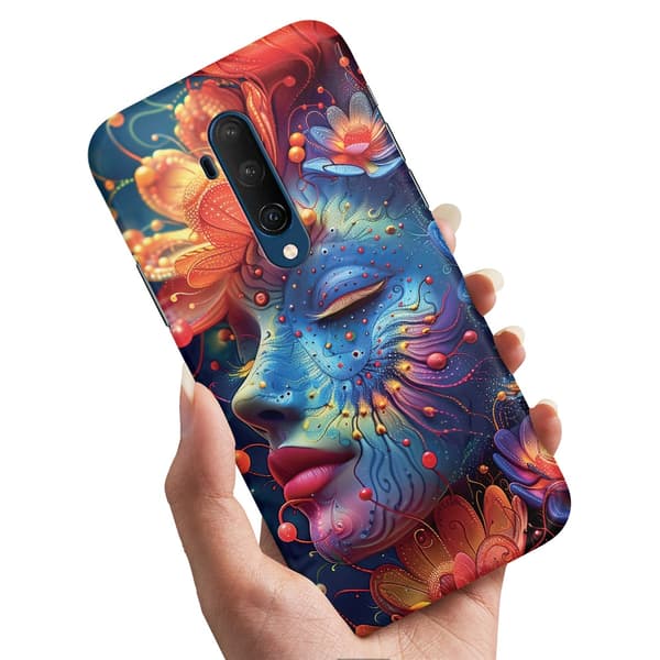 OnePlus 7T Pro - Deksel/Mobildeksel Psychedelic