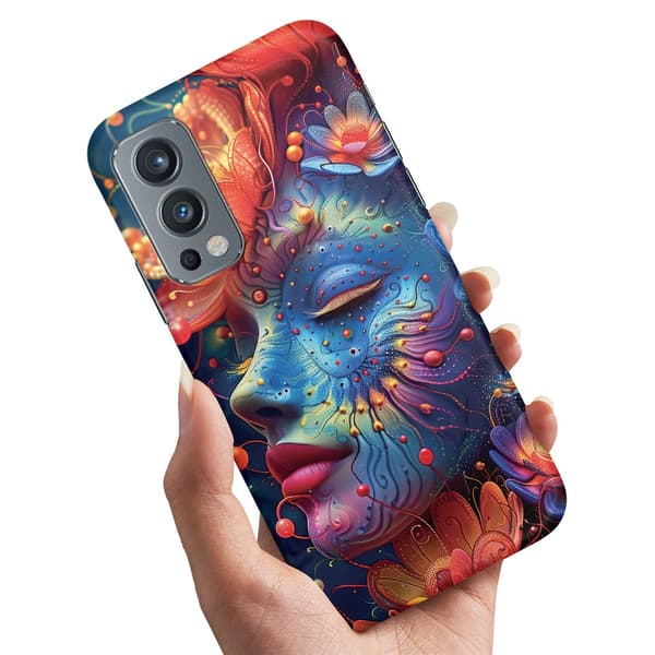 OnePlus Nord 2 5G - Skal/Mobilskal Psychedelic