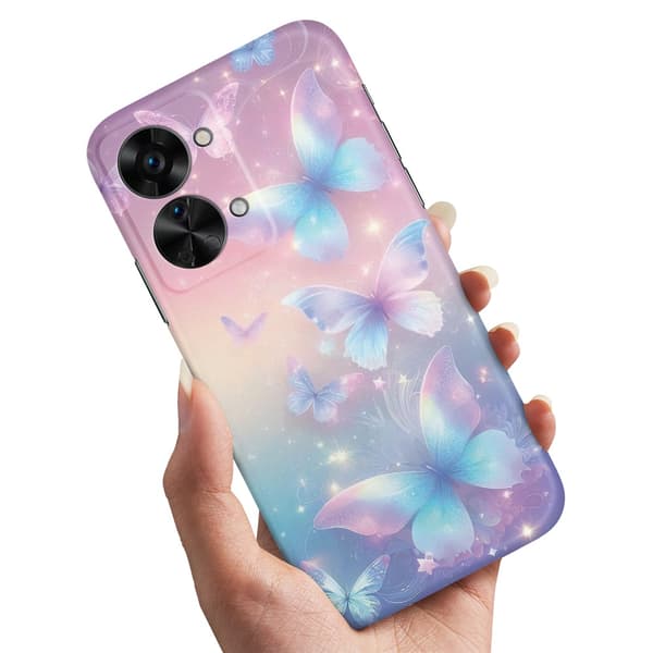 OnePlus Nord 2T - Cover/Mobilcover Butterflies