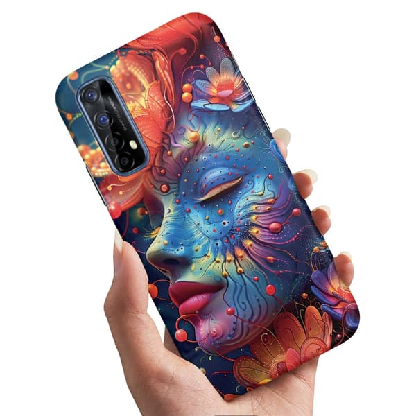 Realme 7 - Cover/Mobilcover Psychedelic