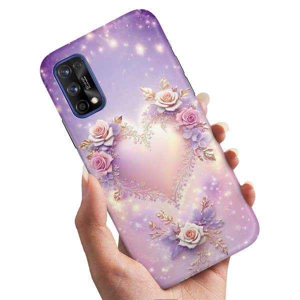 Realme 7 Pro - Deksel/Mobildeksel Heart