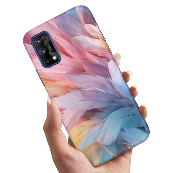 Realme 7 Pro - Cover/Mobilcover Feathers