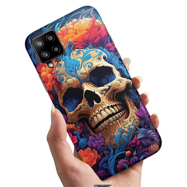 Samsung Galaxy A12 - Kuoret/Suojakuori Skull