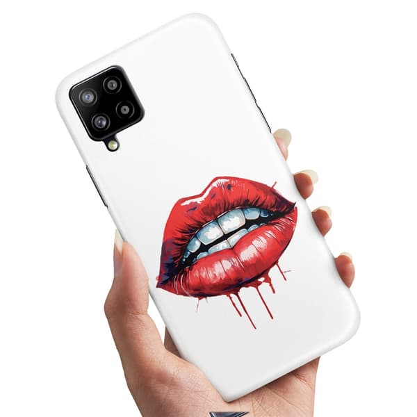 Samsung Galaxy A12 - Cover/Mobilcover Lips