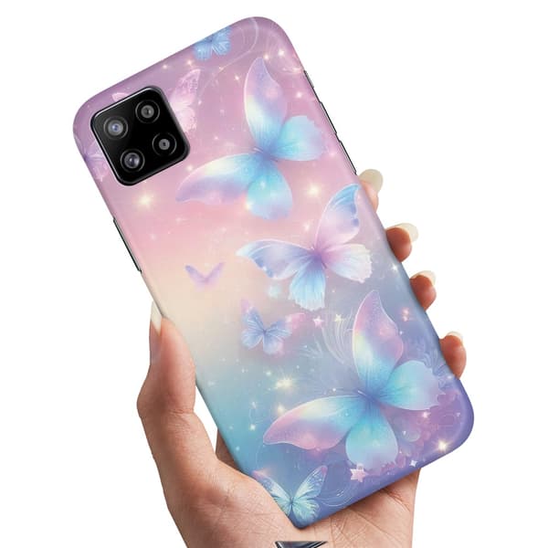 Samsung Galaxy A22 5G - Kuoret/Suojakuori Butterflies