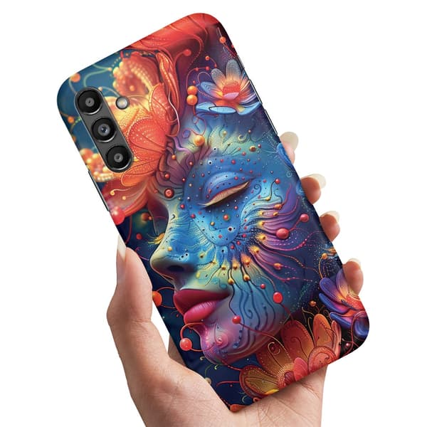 Samsung Galaxy A25 5G - Cover/Mobilcover Psychedelic