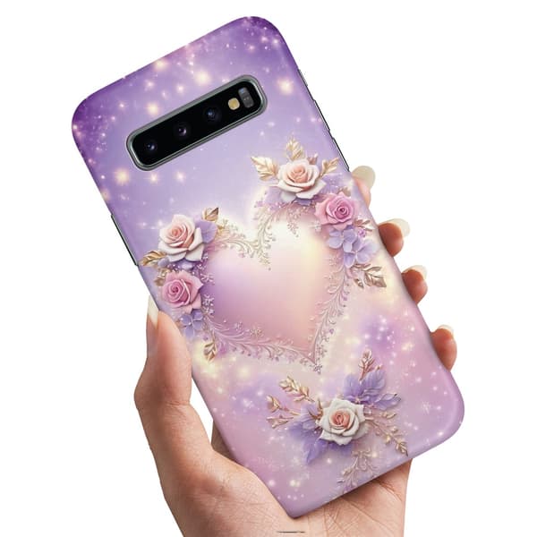 Samsung Galaxy S10 - Deksel/Mobildeksel Heart