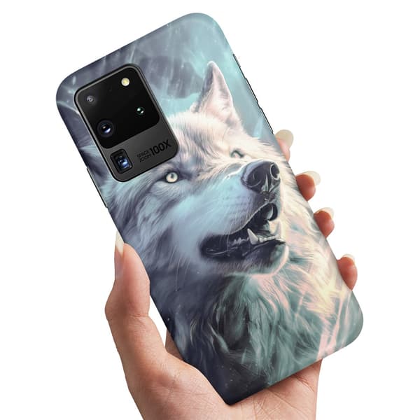 Samsung Galaxy S20 Ultra - Cover/Mobilcover Wolf