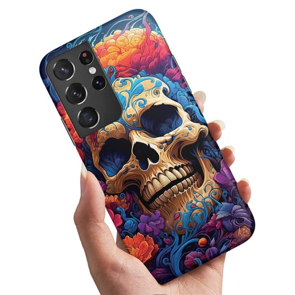 Samsung Galaxy S21 Ultra - Skal/Mobilskal Skull