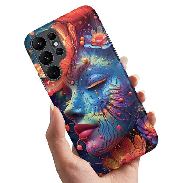 Samsung Galaxy S22 Ultra - Deksel/Mobildeksel Psychedelic
