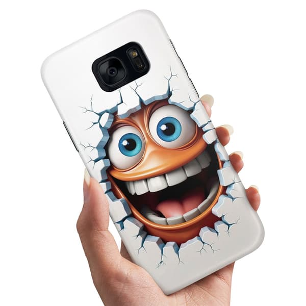 Samsung Galaxy S7 - Deksel/Mobildeksel Emoji