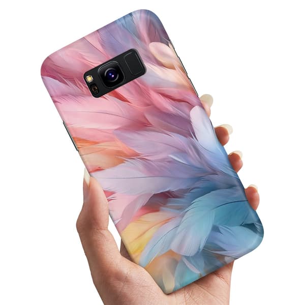 Samsung Galaxy S8 Plus - Deksel/Mobildeksel Feathers