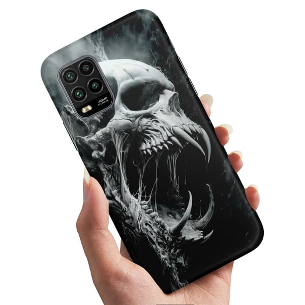 Xiaomi Mi 10 Lite - Deksel/Mobildeksel Skull