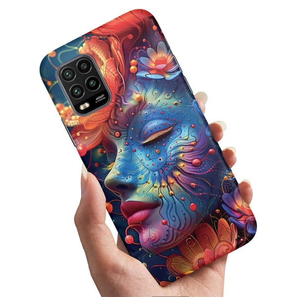 Xiaomi Mi 10 Lite - Cover/Mobilcover Psychedelic