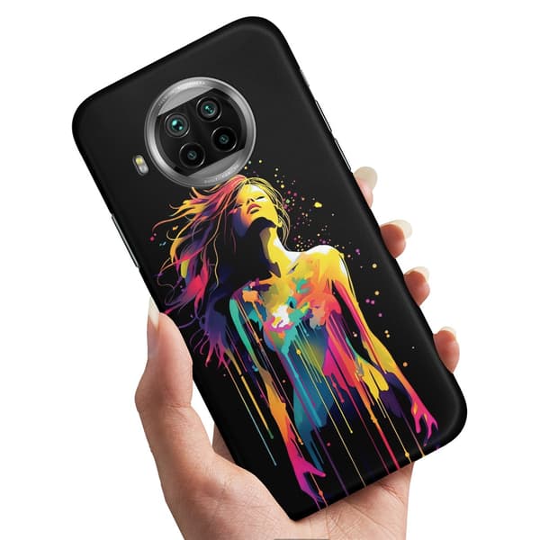 Xiaomi Mi 10T Lite - Deksel/Mobildeksel Abstract