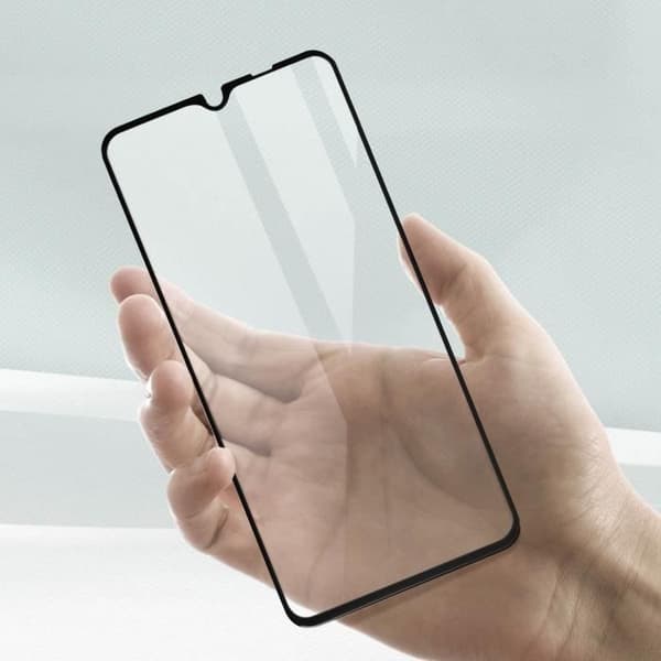 Xiaomi Redmi 9 Soft Case och 9H härdat glasfilm svart