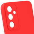 Miniatyrbild 2 av 4: Fodral till Samsung Galaxy A55 5G Silikon Matt Soft Touch Red